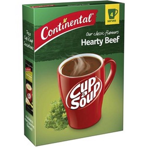 CUP A SOUP HEARTY BEEF CONTINENTA(7X55G)