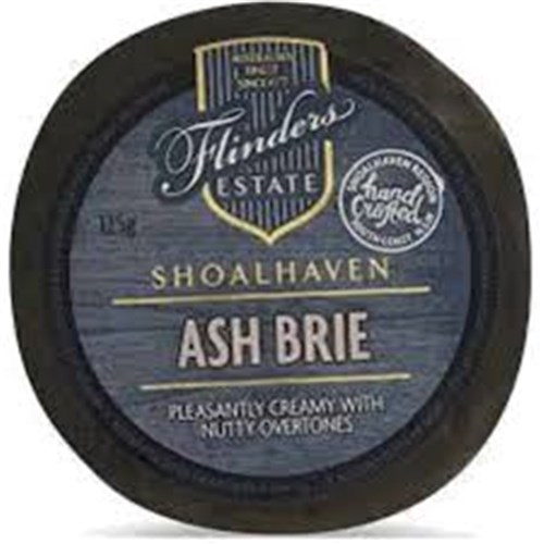 FLINDERS ESTATE ASH BRIE 125G