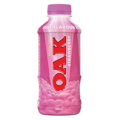 OAK UHT STRAWBERRY 6X500ML