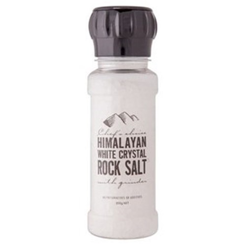 WHITE SALT GRINDER 200G