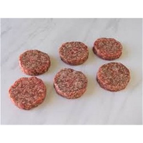 HAMBURGER BEEF SLIDERS - 50G PORTIONS