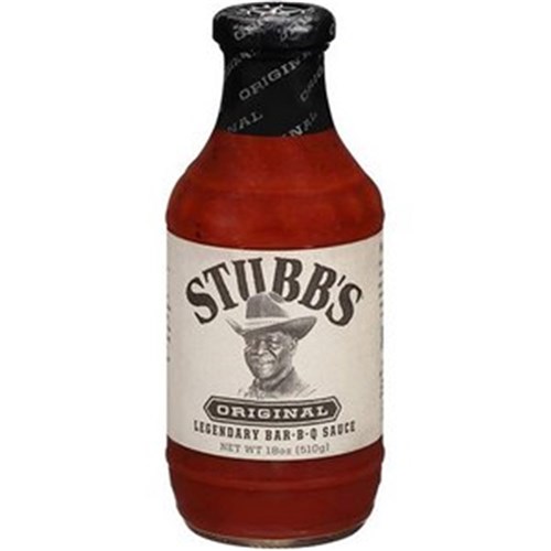 ORIGINAL LEGENDARY BBQ SAUCE STUBBS 510G