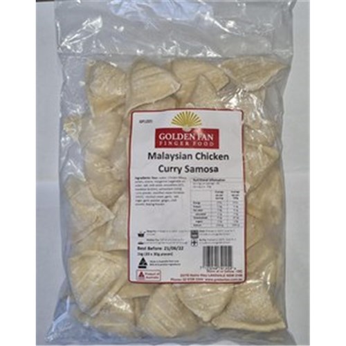 MALAY CHICKEN CURRY SAMOSA G/FAN 1KG