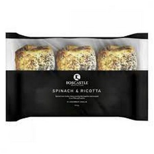 SPINACH & RICOTTA PARTY ROLLS BOSCASTLE 12PK