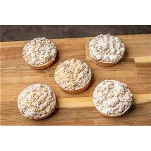 APPLE CRUMBLE TARTS/6 PER TRAY