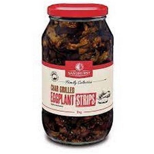 CHARGRILLED EGGPLANT STRIPS 2KG