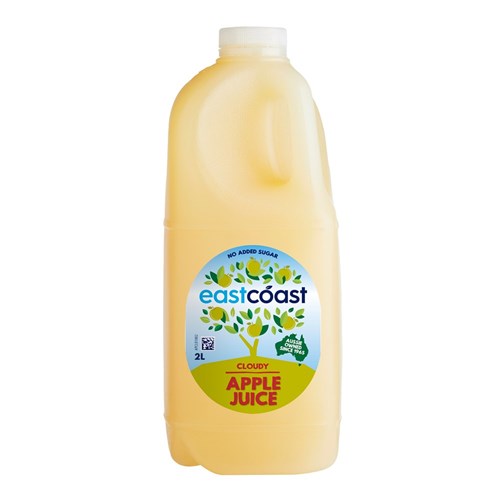 CLOUDY APPLE JUICE 2LT