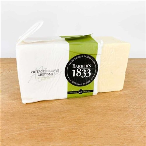 BARBERS CHEDDAR CHEESE/KG