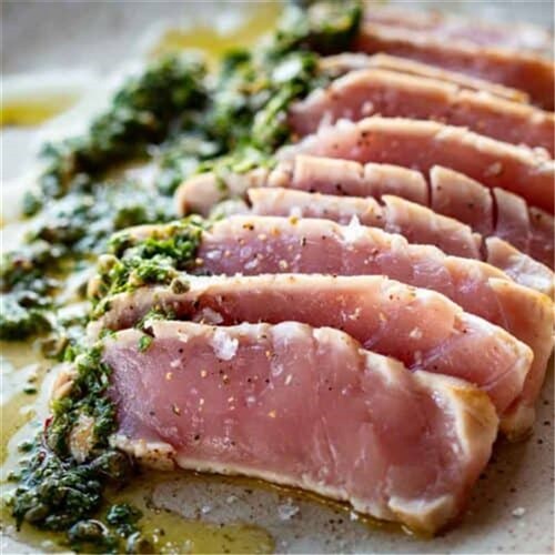 SEARED YELLOWFIN TUNA