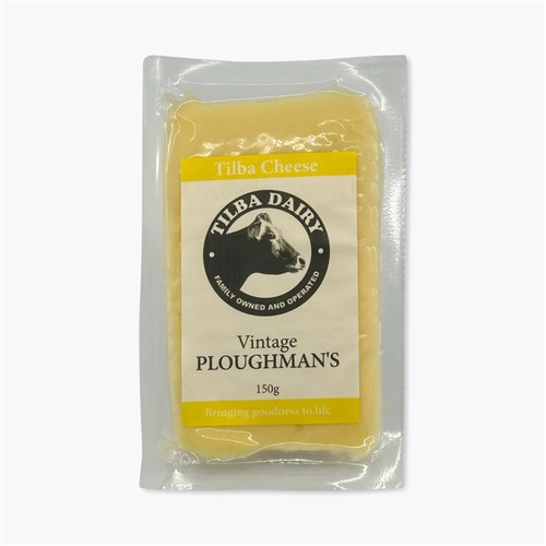 TILBA DAIRY PLOUGHMANS CHEDDAR CHEESE 150G