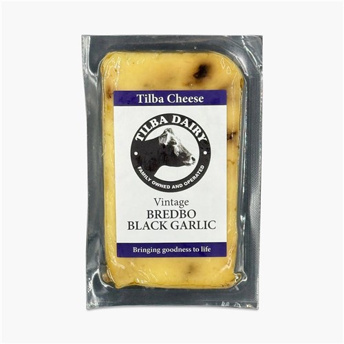 TILBA DAIRY BREDBO BLACK GARLIC CHEESE 150G