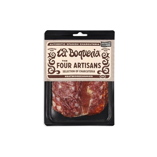 THE FOUR ARTISANS SLICED SALAMI(AUST) 160G