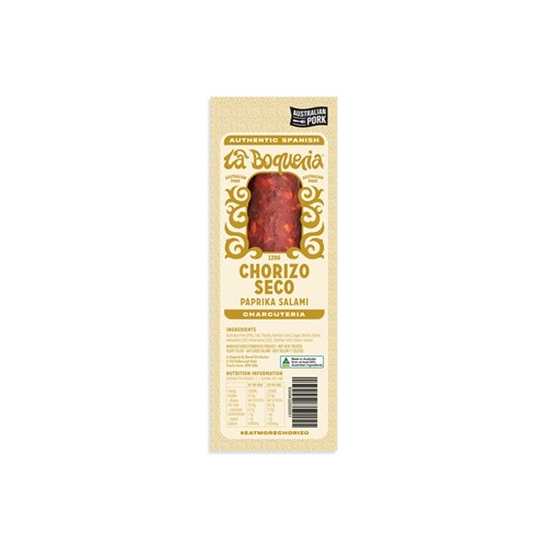 CHORIZO SECO (AUST) 120G